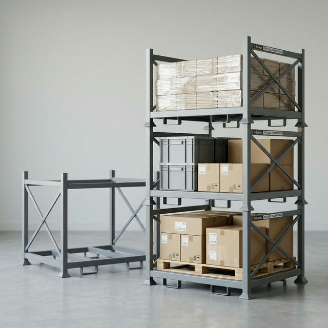 Portable Stacking Rack