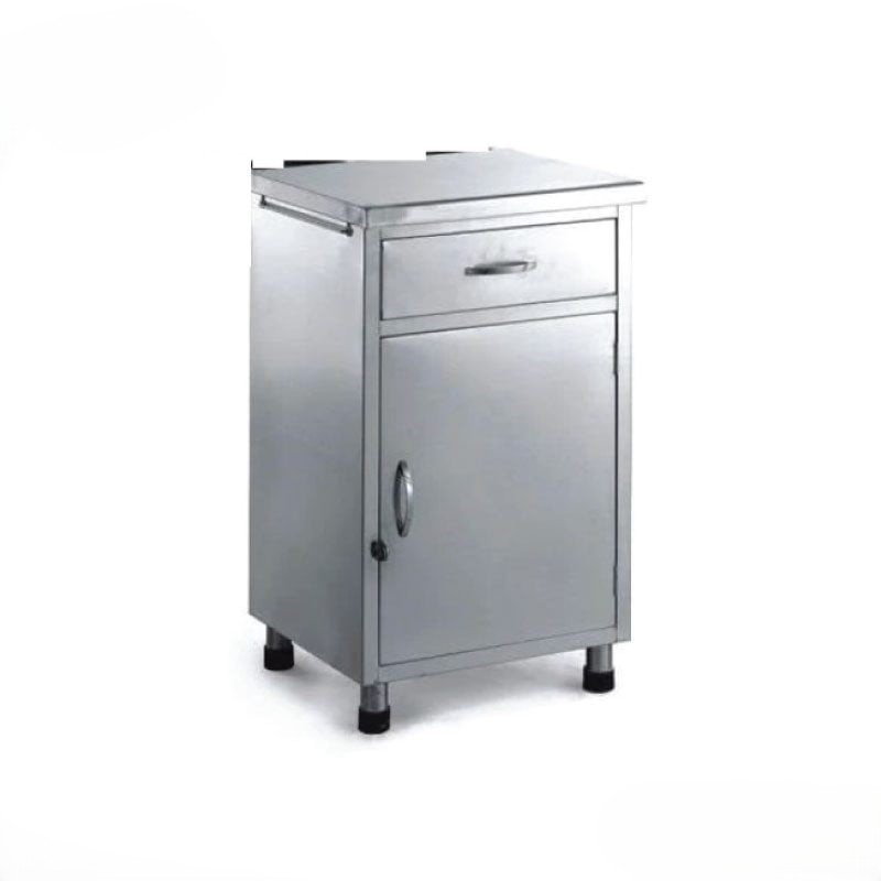 Hospital Bedside Cabinet with Drawer and Door | MT-HI-0044