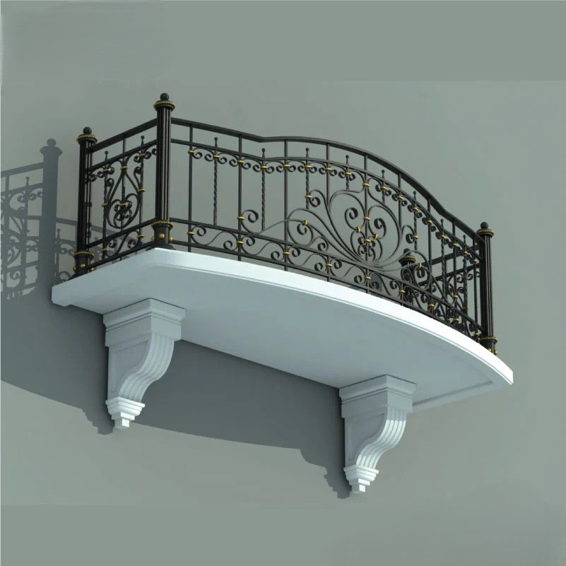 Modern Balcony Railing for Home & Office | MT-HD-0222