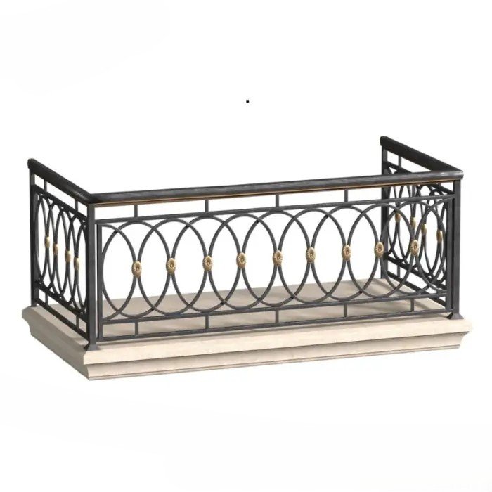High Quality Iron MS Balcony Railing | MT-HD-0213