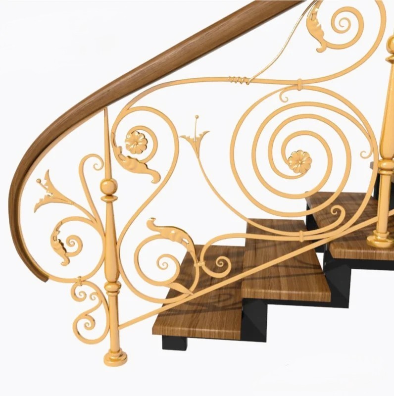 Affordable Casting  Stair Railing Solutions | MT-HD-0286