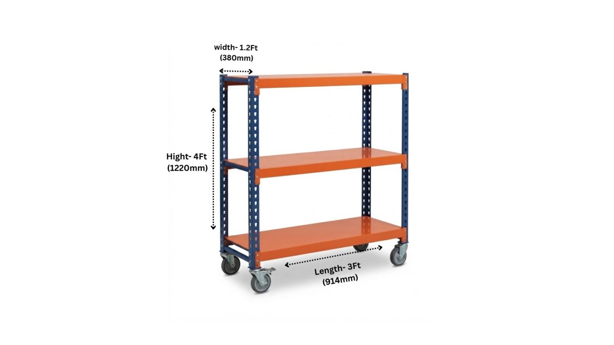 Industrial Slotted Angle Rack| MT-FGR-0006