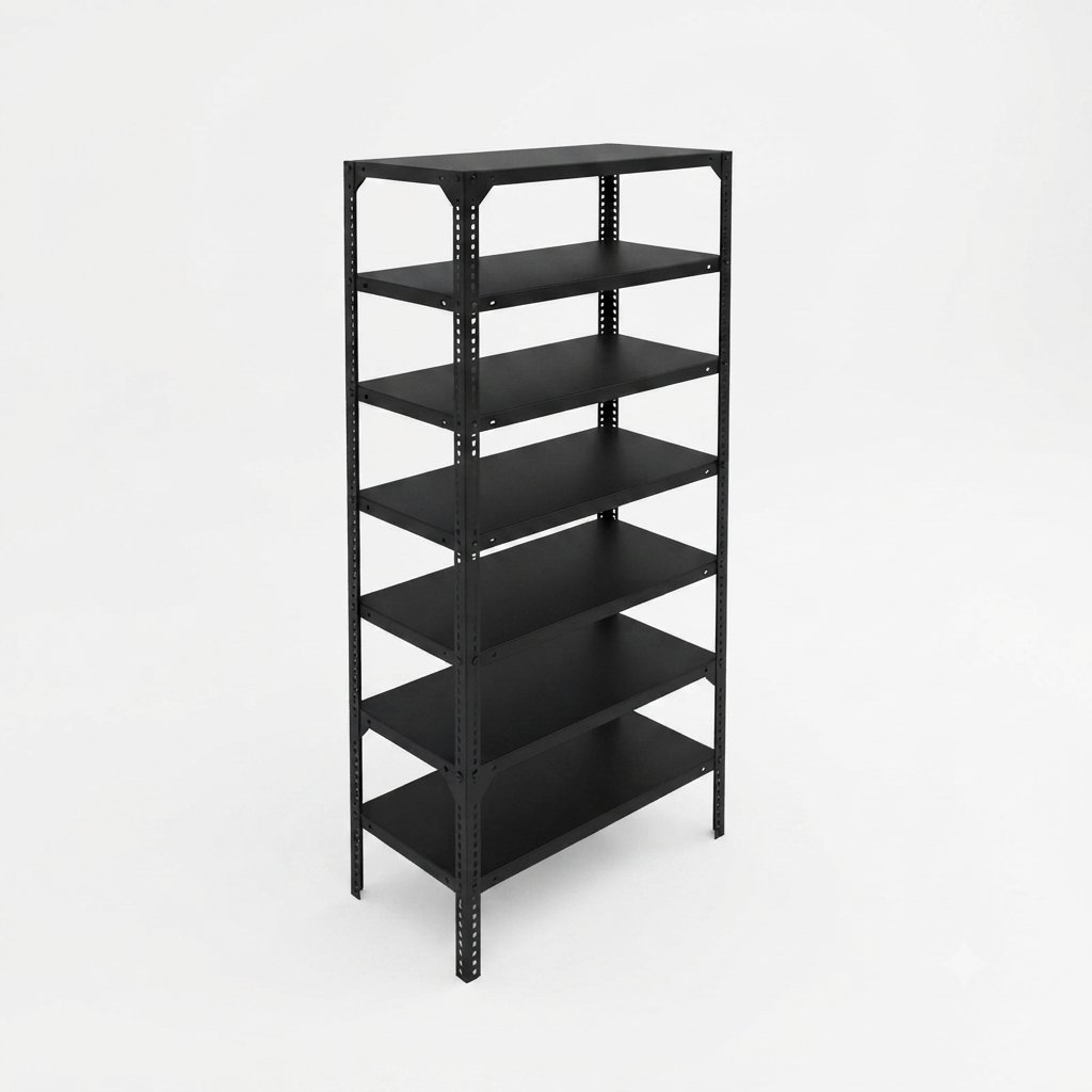 Metal Iron Shelving Metal Slotted Angle Rack | MT-SAR-0009