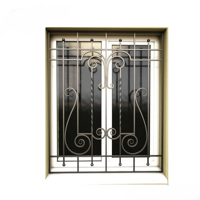 Industrial-Strength MS Window Grill for Commercial Use | MT-HD-0058
