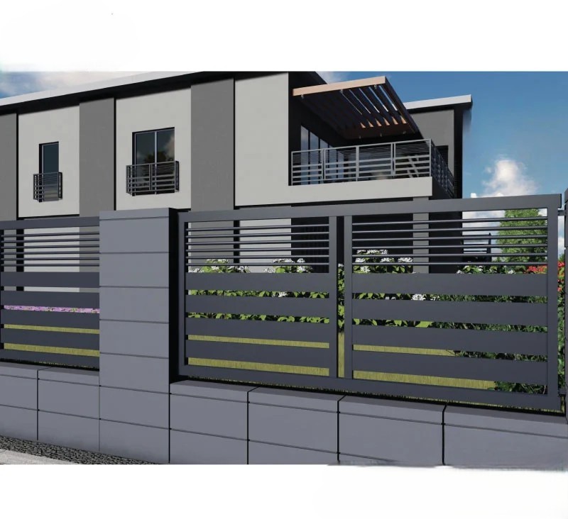 Metal Security Boundary Fence | MT-HD-0275