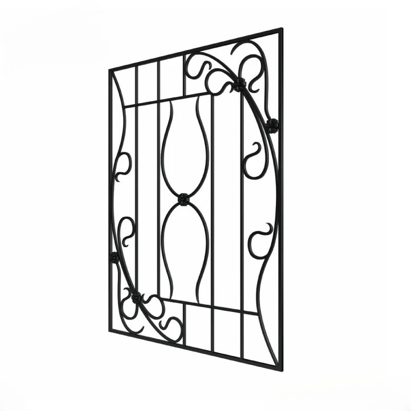 MS Window Grill with Simple Bars | MT-HD-0108