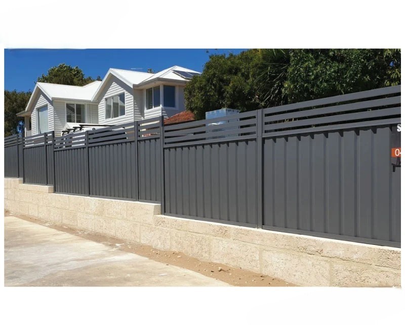Steel Boundary Fencing Panel | MT-HD-0283