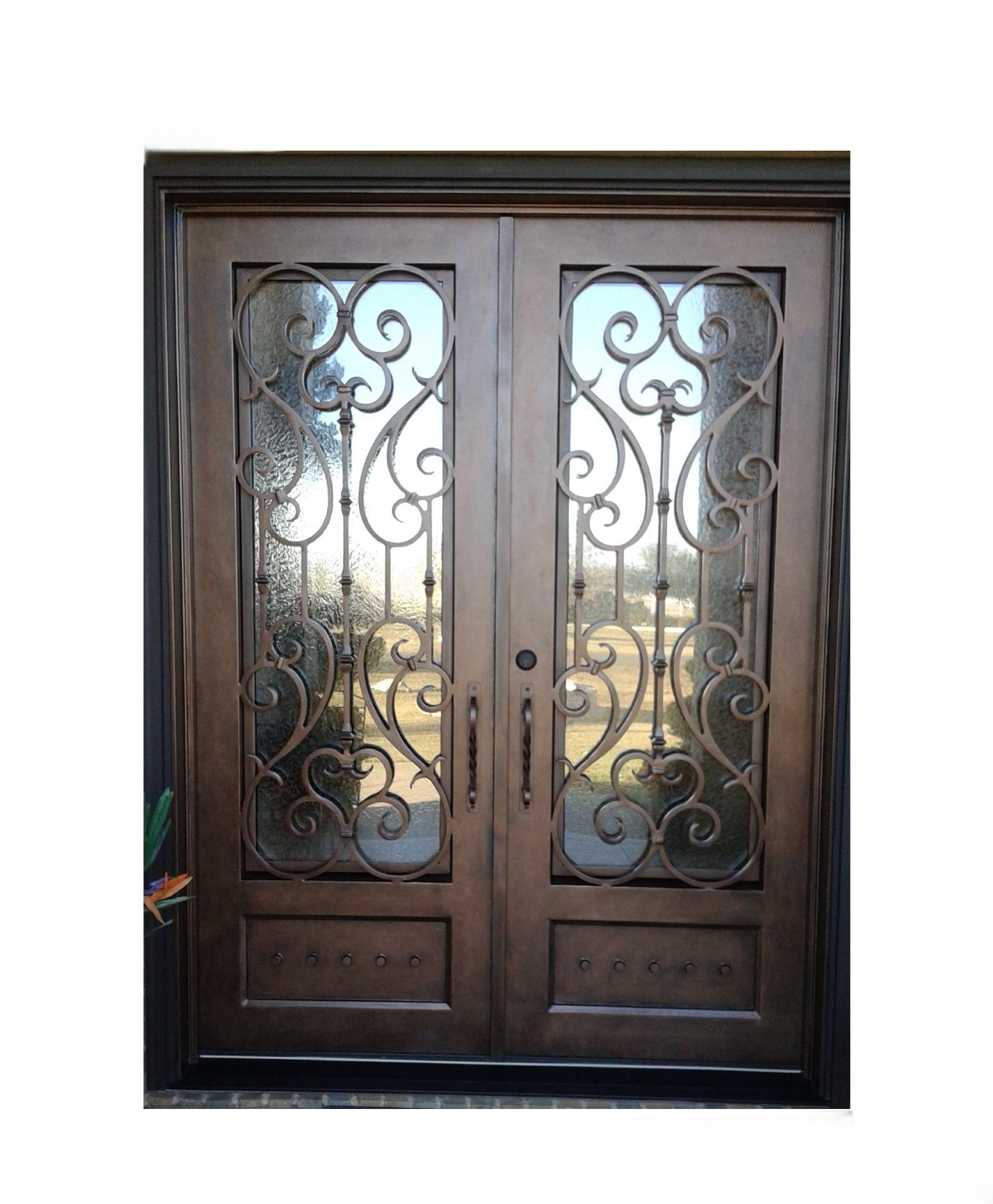 Stylish  Security Steel Door | MT-SD-0112