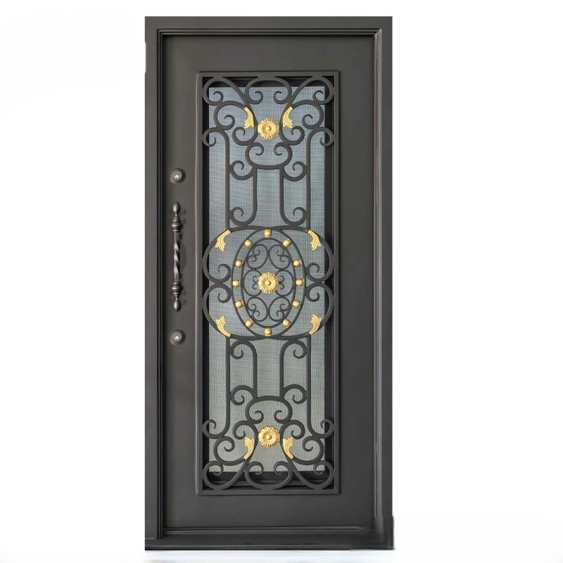 Stylish Single Entry Steel Door | MT-SD-0124