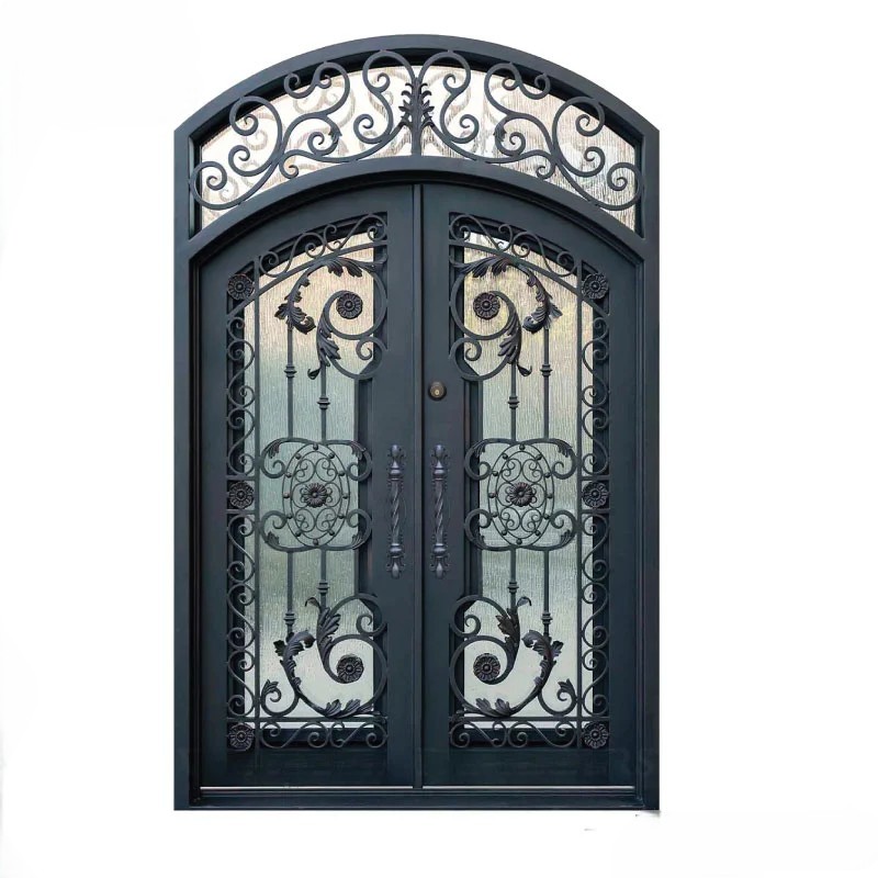 Wrought iron Decorative Security Steel Door For Home | MT-SD-0131