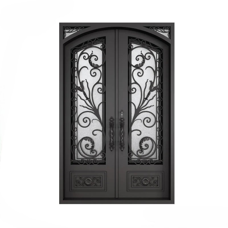 Wrought Iron Decorative Steel Door | MT-SD-0132